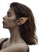 Exclusif transfrontalier Oreilles d'elfe pointues pour Halloween, accessoires de cosplay pour adultes, pour fêtes et événements à thème, fabrication ODM, fabriqué en Chine