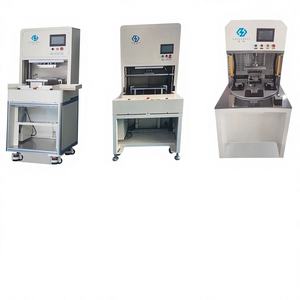 Prensa de troquelado automática de doble plataforma con operación manual, rodamientos duraderos, voltaje flexible, embalaje en bolsa, producto. - Product Image 1