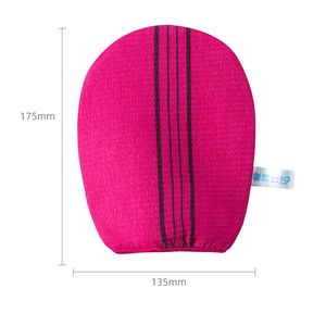 Double-Sided Towel Korean Exfoliating Bath Washcloth Shower Spa Exfoliator Two-Sided Bath Glove Body Cleaning Bathroom Tool - Product Image 4