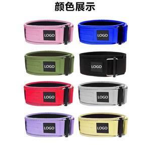 Fitness Weightlifting Belt Adjustable Compression Waist Support For Squat Deadlift Training Adults Multiple Sports Use - Product Image 4