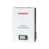 Stabilisateur d'Inverter IGBT 5000VA avec Écran LCD, 50/60Hz, Haute Précision, 220V, 0,5%, 100% Puissance, Monophasé