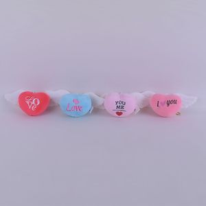Porte-clés en peluche mini cœur personnalisés avec logo, plusieurs couleurs, super doux, mignons, petits cadeaux, pendentifs de mariage - Product Image 6