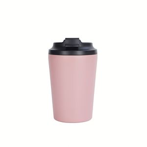 แก้วกาแฟสแตนเลสสุญญากาศแบบพกพา ขนาด 12 ออนซ์ สำหรับสำนักงานและแคมป์ปิ้ง ป้องกันการรั่วซึม เก็บความร้อนได้นาน 12-24 ชั่วโมง สินค้าขายดี - Product Image 6