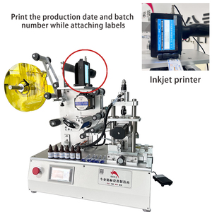 Machine d'étiquetage dédiée aux seringues YN-202 pour batteries, stylos roller, tubes à essai, crayons à sourcils, liquides buccaux et gloss à lèvres - Product Image 6