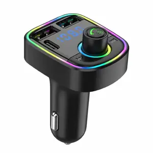 Newest hands-free Car Mp3 player Music Player Car FM transmitter Fast charging