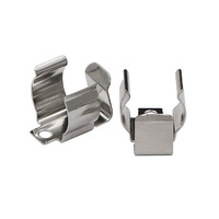 Supports de connecteurs d'ions noirs ronds cylindriques secs de haute qualité Clip de batterie en argent avec accessoires d'alimentations à fusible