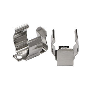 Supports de connecteurs d'ions noirs ronds cylindriques secs de haute qualité Clip de batterie en argent avec accessoires d'alimentations à fusible - Product Image 2