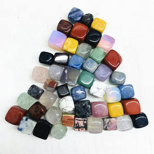 Toptan doğa toplu kristal karışık eskitme taşlar gül kuvars küpleri satılık - Product Image 2