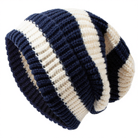 Nouveau bonnet unisexe oversize de créateur 2024, en gros, en crochet, pour l'hiver, respirant, imperméable, broderie 3D, logo personnalisé, motif