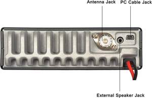 Radio AnyTone AT-6666 <span class=keywords><strong>de</strong></span> 10 Metros, Alta Potencia 15W/45W/60W, Transceptor Móvil <span class=keywords><strong>de</strong></span> 40 Canales SSB(PEP) 3G <span class=keywords><strong>POC</strong></span> 0-50km, Pantalla LCD Grande - Product Image 3
