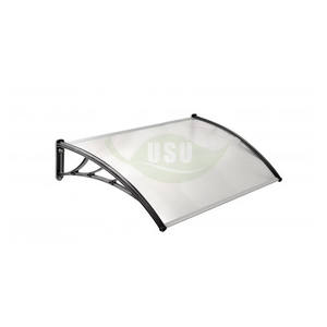 Auvent d'extérieur en Polycarbonate diy, pare-soleil <span class=keywords><strong>de</strong></span> porte et <span class=keywords><strong>de</strong></span> fenêtre, auvent <span class=keywords><strong>pour</strong></span> le <span class=keywords><strong>jardin</strong></span>, <span class=keywords><strong>abri</strong></span> <span class=keywords><strong>de</strong></span> pluie PC - Product Image 2
