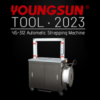 Machine d'emballage automatique de bouteilles YOUNGSUN YS-312, haute vitesse, emballage avec bande plastique