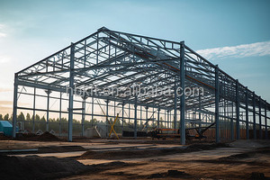Kết Cấu Thép Gà Coop Hệ Thống Đúc Sẵn Thép Khung Gà Nhà Kho Cho Gia Cầm Trang Trại Đúc Sẵn Kết Cấu Thép Nhà - Product Image 3