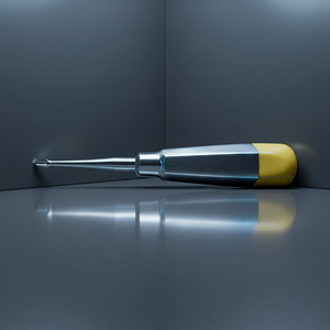 Prix de gros Sialkot Pakistan Instruments chirurgicaux dentaires Élévateurs radiculaires en argent et or Instruments en acier inoxydable - Product Image 3