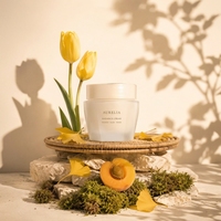 Pot en verre minimaliste de 110g pour crème cosmétique, emballage pour soins de la peau et du visage avec logo personnalisé, conception de marque OEM ODM
