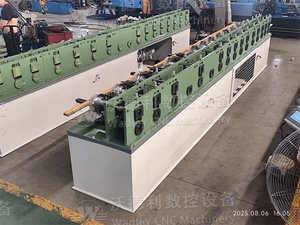 Single Sided Semi Automatic Door Frame Window Making Machinery PLC-CORE Door Frame Forming Machine Bearing Motor Aluminum - Product Image 3