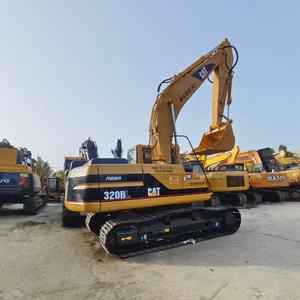 Excavatrice Caterpillar 320BL d'origine japonaise, machine d'occasion avec un poids opérationnel de 20 tonnes, moteur principal en stock - Product Image 1
