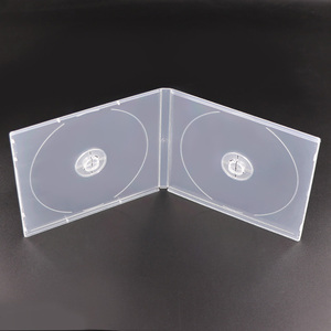 Estuches Transparentes para CD WEISHENG, Embalaje para Medios en Blanco, Estuche Delgado de Polipropileno de 5 mm con Película Protectora para Almacenamiento de CD, DVD y <span class=keywords><strong>Blu</strong></span>-<span class=keywords><strong>ray</strong></span> - Product Image 2