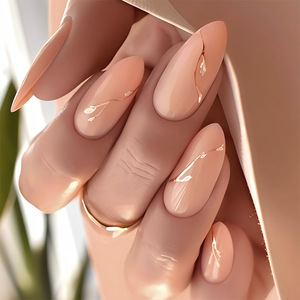 24 <span class=keywords><strong>Uñas</strong></span> Postizas Francesas Cortas Cuadradas, Sencillas y Modernas, con Adhesivos ABS, Kit de Herramientas, Suministros para <span class=keywords><strong>Uñas</strong></span> al por Mayor, Baratos - Product Image 5
