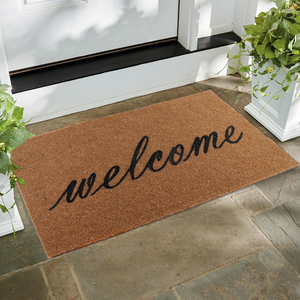 Paillasson imprimé personnalisé, vente en gros, <span class=keywords><strong>tapis</strong></span> en Coco vierge uni avec support en pvc - Product Image 3
