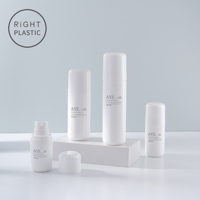 Rond 30ml 50ml Crème Liquide Sérum Voyage Clair Cosmétique 100ml Pulvérisation Contenants En Plastique Airless Pompe Bouteille Lotion Bouteille AYE