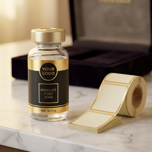 Scatola di Imballaggio Commerciale Personalizzata, Confezione per Cosmetici, Profumi e Oli Essenziali, Scatola di Carta per Flaconi, Fiale e Peptidi con Etichetta - Product Image 5