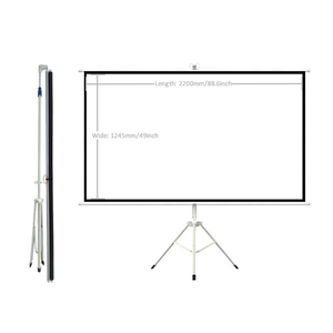 Out Door Large Weave Alr <strong>Projector</strong> White Whiteboard <strong>Screen</strong> <strong>100</strong> 120 <strong>Inch</strong> <strong>TV</strong> Big 4K <strong>Screen</strong> for <strong>Projector</strong> Outdoor Home - Product Image 2