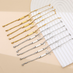 Cá Nhân Tùy Chỉnh Bé Tên Vòng Đeo Tay Trái Tim Bướm Thép Không Gỉ Cho Cậu Bé Cô Gái Khắc Thư Ngày Trang Sức Quà Tặng - Product Image 2