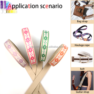 Produsen Grosir Webbing Jacquard Polyester Nasional 1,5 Inci (38mm) untuk Tas, Pita Anyaman Bunga, dan Sabuk - Product Image 6
