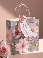 Fleurs romantiques 250g sac en papier Kraft nouvel emballage de fournitures florales pour gâteaux 30*28*28CM sac cadeau Floral