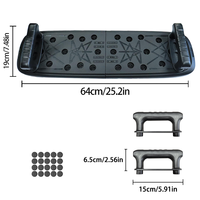 Plateforme de pompes multifonction pliable et portable avec bandes de résistance – Équipement de fitness pour la maison
