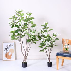 Arbre d'hortensia artificiel Dream Castle, fleur en soie, décoration intérieure et extérieure - Product Image 3