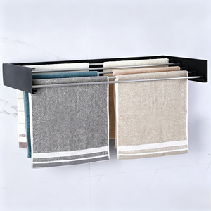 Tendedero Plegable de <span class=keywords><strong>Pared</strong></span> para Ropa, Tendedero Colapsable para Apartamentos y Baños - Product Image 1