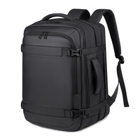 Sac à dos unisexe en jean grande capacité, imperméable, tendance, pour affaires et voyages, multifonctionnel, extensible, pour ordinateur