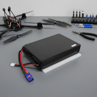 Batterie lithium-ion polymère rechargeable haute capacité 3,85 V 5,2 Ah, débit de décharge maximal 15C, pour ordinateur portable, drone, thermomètre, stock A+