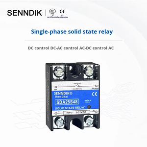 Relé de Estado Sólido Senndik SDD25S220 25A Controle DC 3-32V 220VDC 800Vpk - Product Image 5