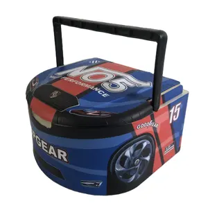 HS Plastic cooler Promotional beer or wine car shape Cooler for camping Ice Bucket keep item cooling special cool chest car box