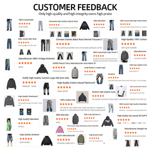 XUFEI Design Original de haute qualité Logo personnalisé rétro lavé au soleil délavé caractéristique chauffante en duvet de canard Boxy Fit Puffer Jacket - Product Image 6