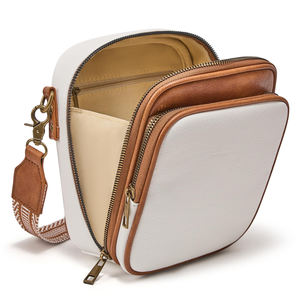 2025 nuevo bolso cruzado Vintage de moda para mujer con cierre de cremallera bolso ligero impermeable de cuero PU para mujer - Product Image 1
