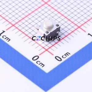 TSA020B3418A02 Tactile Switch SMD Switch Round Button 1.8N Horizontal Mount 4.5mm - Product Image 1