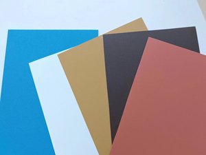 Lastra acrilica bianca per fianchi in acrilico trasparente/colorato - Product Image 2