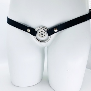Factory 2022 New FRRK-125 30mm Cage Thin Slice 304 Steel Males Penis Cock Cage Sex <b>Toy</b> With Strap - Product Image 1