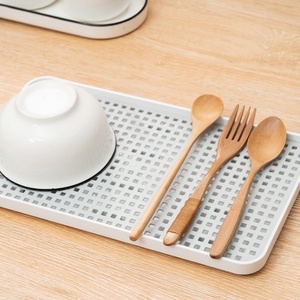 Desktop <b>Dish</b> Bowl Cups Spoon Storage <b>Rack</b> Kitchen Tool Double-Layer Sink Organizer Strainer Drain Board - Product Image 1