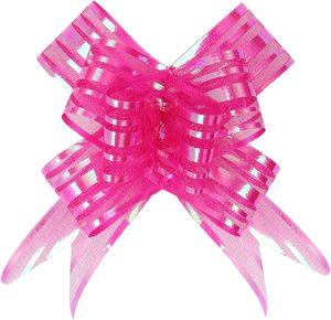 Fiocchi Regalo Iridescenti in Organza Biodegradabile, Ecologici e Durevoli, Fiocchi Decorativi per Hanukkah - Product Image 3