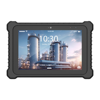 Tablet robusta de 8 pulgadas con sistema operativo Android, 8GB + 128GB, con conectividad 4G/WiFi/Bluetooth/NFC y resistencia al polvo IP67