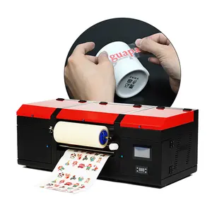 Oem 13 "Uv Dtf Printer Met Laminator Sticker Label Cup Drukmachine Voor Kleine Huis Business Idee