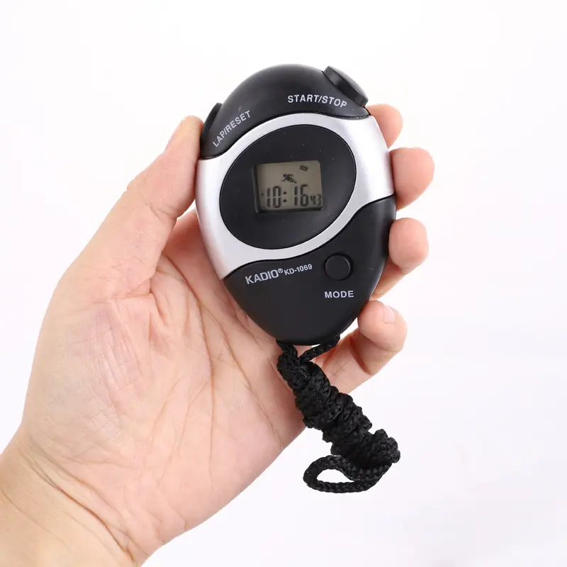 Multifunctional Mini Portable Sports Watch Counting Timer Digital Stopwatch