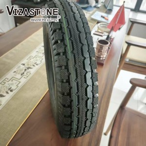 Neumático de Motocicleta Reforzado de Caucho 400-8 Y84 8PR, Personalizado de Fábrica, Antipinchazos, para Enduro en Riesas de Piedra Caliza Montañosas - Product Image 1