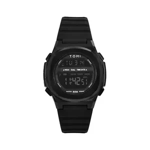 TOMI Fashion Minimalist Digital Watch Men's And Women's Date Outdoor Sports Waterproof Student Electronic Watch