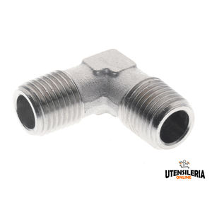Accesorios en L macho Aignep 5000 para aire comprimido, agua y aceite (10 uds) - Product Image 1